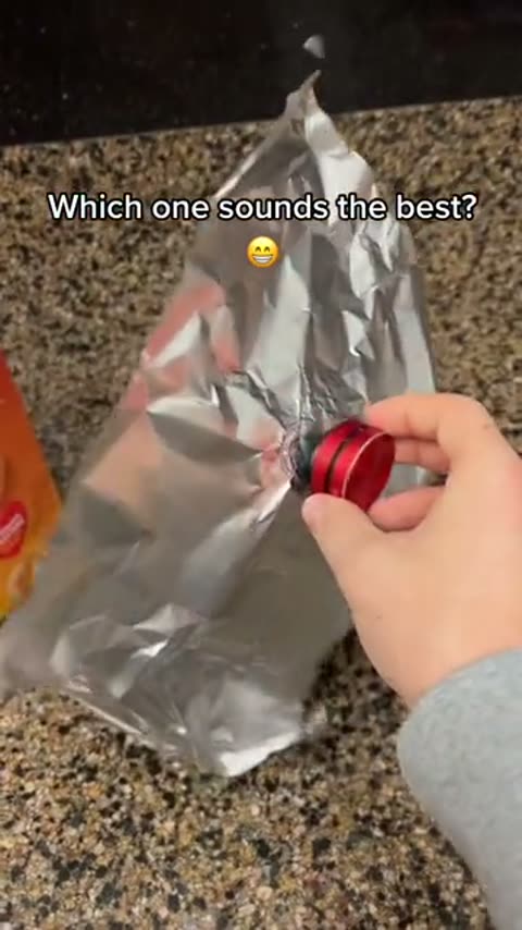 HealingDrumSounds TikTok ad — peak attention frame