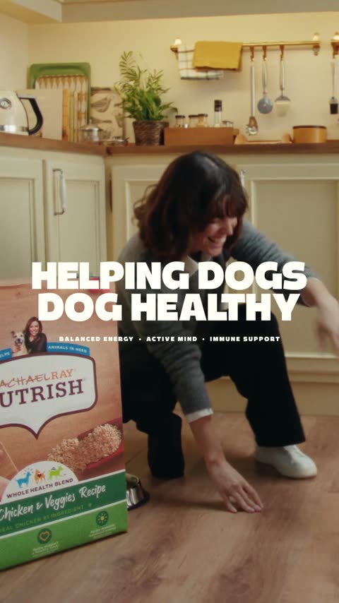Nutrish TikTok ad — peak attention frame
