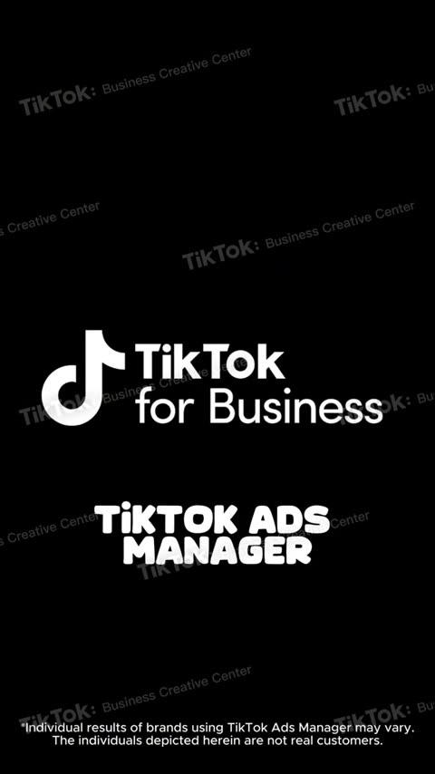 Tiktok for Business TikTok ad — peak attention frame