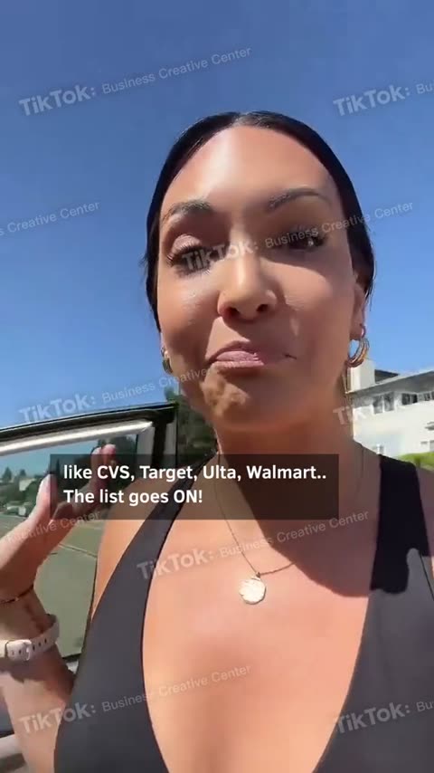 Rakuten TikTok ad — peak attention frame