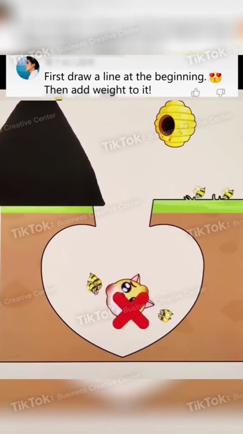 Save the Doge TikTok ad — peak attention frame